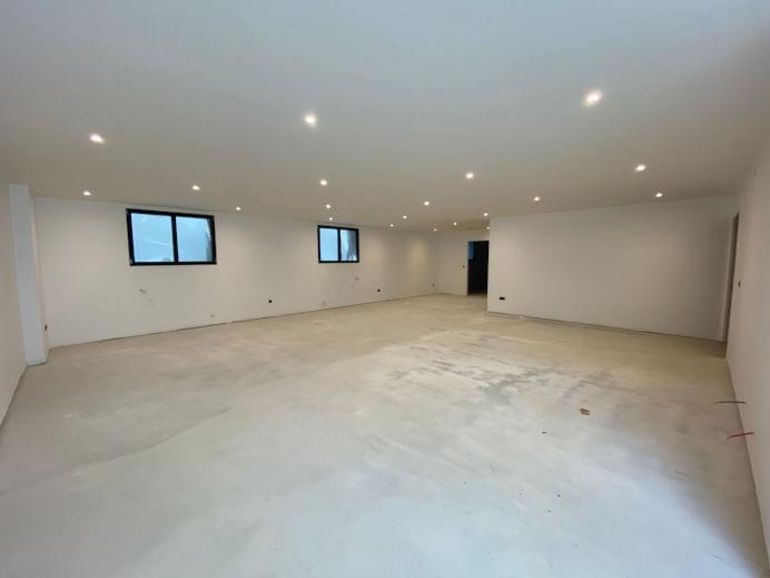 pomieszczenie po szpachlowaniu