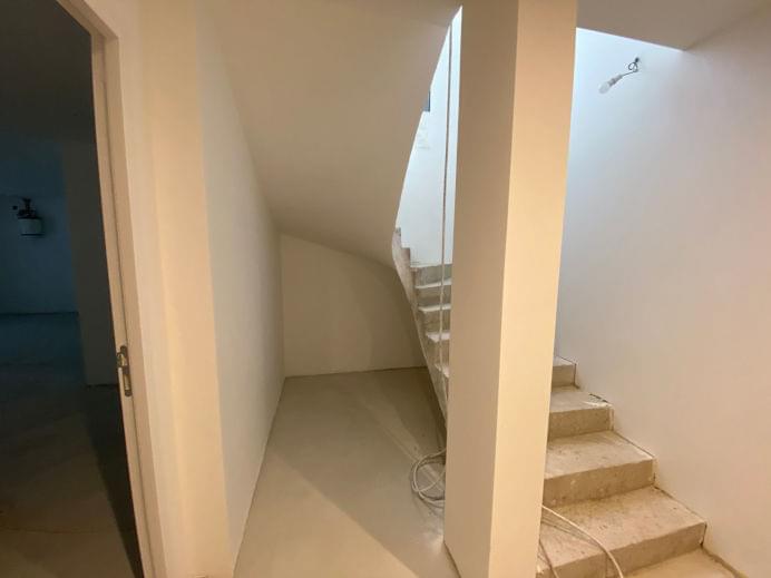 pomieszczenie po szpachlowaniu