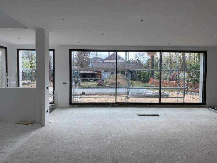 zdjęcie pomieszczenia po szpachlowaniu